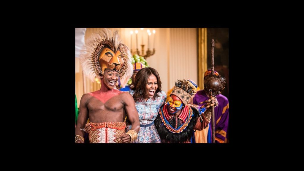 HS - First Lady - Michelle Obama - Lion King - wide - 7/14