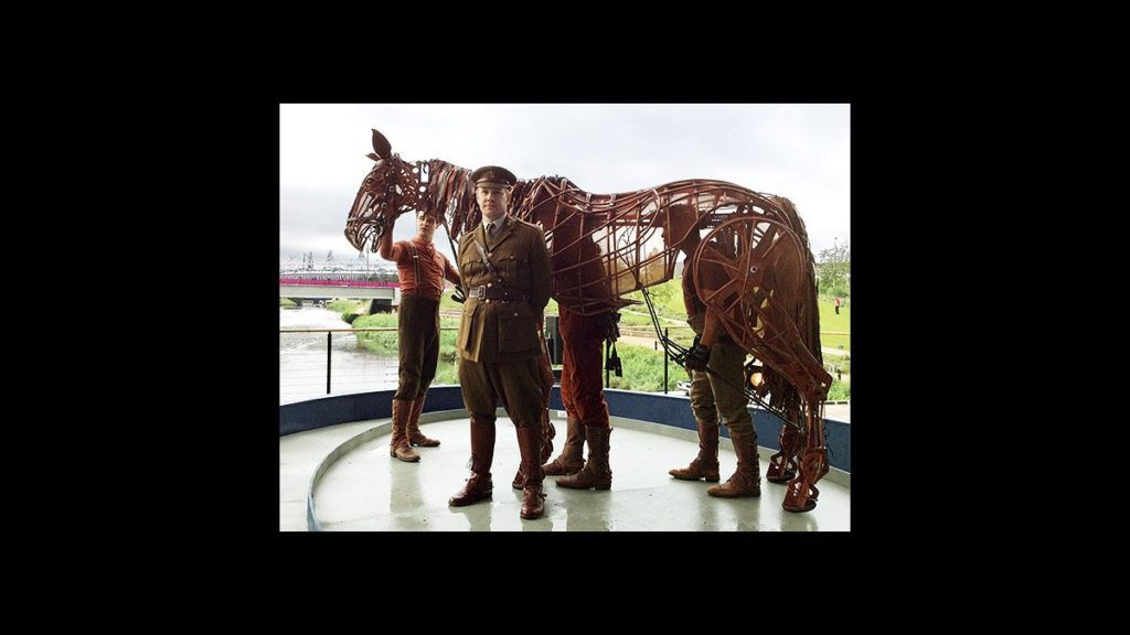 Hot Shot - War Horse at Olympic Park