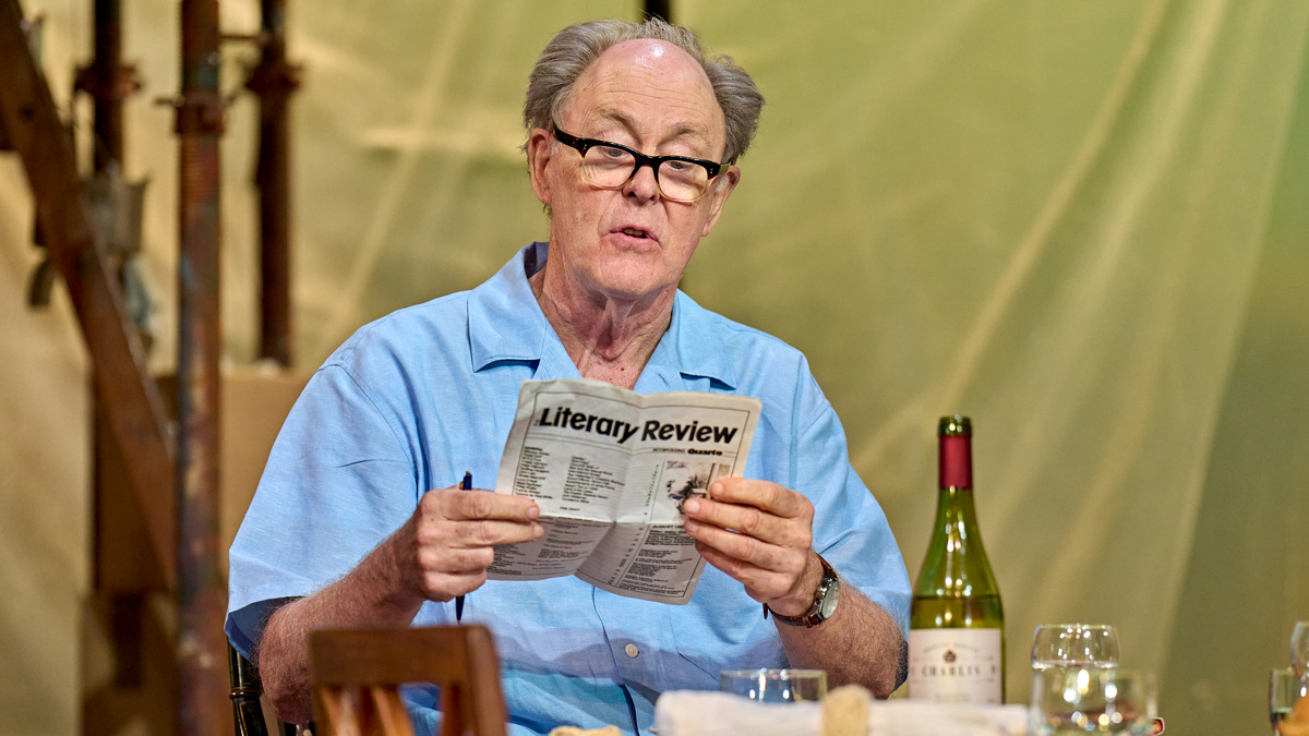 Show photo - John Lithgow in the Royal Court production of Giant - photo by Manuel Harlan - 11/24