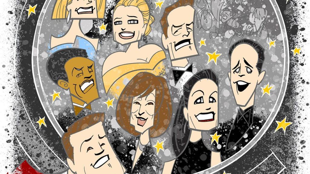 Broadway Ink - 73rd Annual Tony Awards - 06/2019 - Illustration by Justin "Squigs" Robertson for Broadway.com